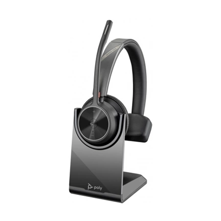 POLY Voyager 4310 UC Wireless Headset with Charge Stand, Teams, USB-C