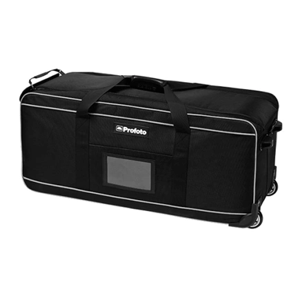 PROFOTO Trolley Bag L (Large softpadded kit bag with wheels and shoulder strap. D1 3-head Studio Kits.) PROFOTO Trolley Bag L (Large softpadded kit bag with wheels and shoulder strap. D1 3-head Studio Kits.)