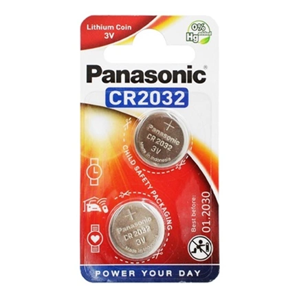 Panasonic CR2032 3V lítium gombelem 2db/csomag