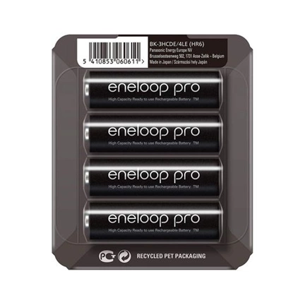 Panasonic Eneloop AA 2500mAh Pro R6 4db