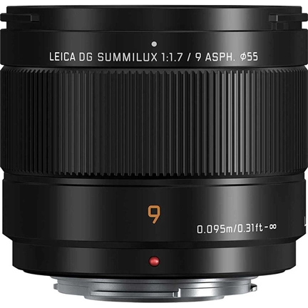 Panasonic Leica DG Summilux 9mm F1.7 Asph. (H-X09) MFT objektív - fehér dobozos