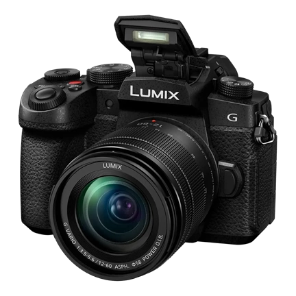 Panasonic Lumix G97 MILC fényképezőgép + 12-60mm f/3.5-5.6 Objektív kit (Fekete)