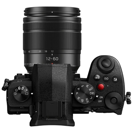 Panasonic Lumix G97 MILC fényképezőgép + 12-60mm f/3.5-5.6 Objektív kit (Fekete)