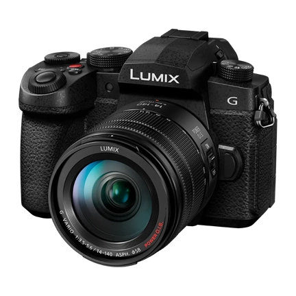 Panasonic Lumix G97 MILC fényképezőgép váz + 14-140mm f/3.5-5.6 Objektív kit (Fekete)