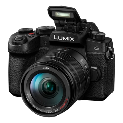 Panasonic Lumix G97 MILC fényképezőgép váz + 14-140mm f/3.5-5.6 Objektív kit (Fekete)