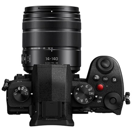 Panasonic Lumix G97 MILC fényképezőgép váz + 14-140mm f/3.5-5.6 Objektív kit (Fekete)