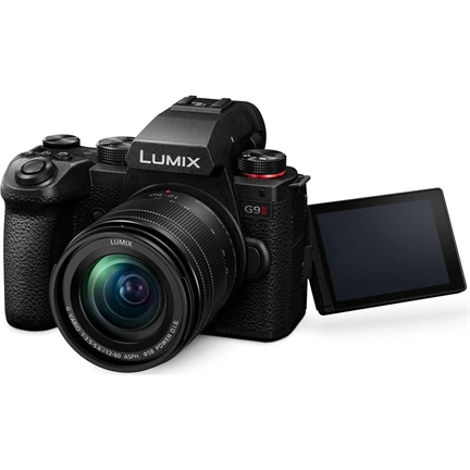 Panasonic Lumix G DC-G9 II + 12-60mm f/3.5-5.6 MILC fényképezőgép kit Panasonic Lumix G DC-G9 II + 12-60mm f/3.5-5.6 MILC fényképezőgép kit