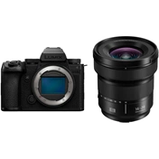 Panasonic Lumix S5IIX + Lumix S 14-28mm f/4-5.6 Macro MILC fényképezőgép KIT