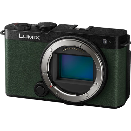 Panasonic Lumix S9 MILC fényképezőgép váz (zöld) AJÁNDÉK PEAK DESIGN Micro Clutch L-Plate!