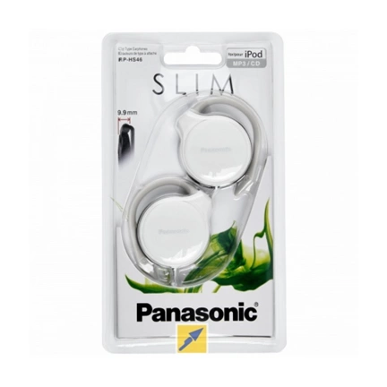 Panasonic RP-HS46 clip-on fülhallgató fehér