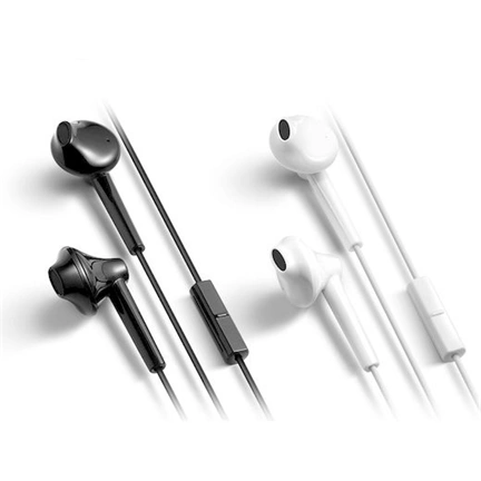 Panasonic RP-TCM55E-W fekete mikrofonos fülhallgató headset