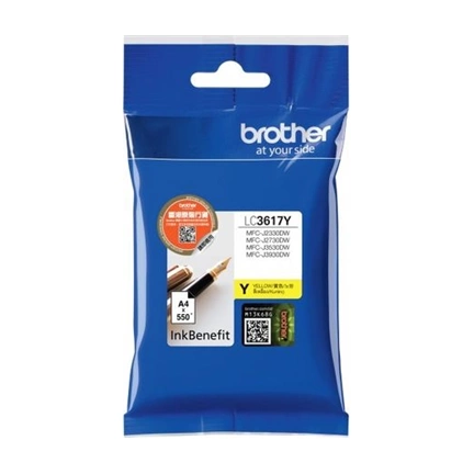 Patron Brother LC-3617Y (sárga, 550 oldal)