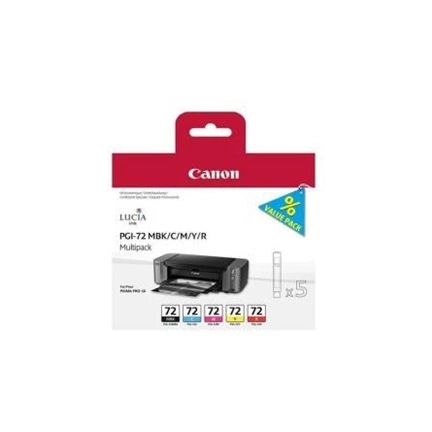 Patron Canon PGI-72MBK/C/M/Y/R Color MultiPack