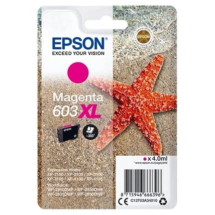 Patron Epson 603XL T03A3 Magenta
