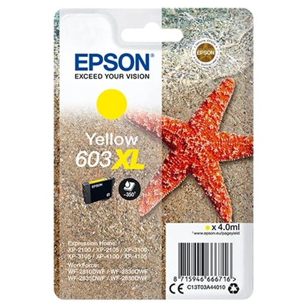 Patron Epson 603XL T03A4 Yellow