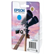 Patron Epson BINOCULARS SINGLEPACK CYAN 502 3.3 ML ciánkék