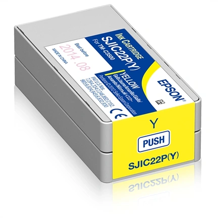 Patron Epson SJIC22P for TM-C3500 (Yellow)