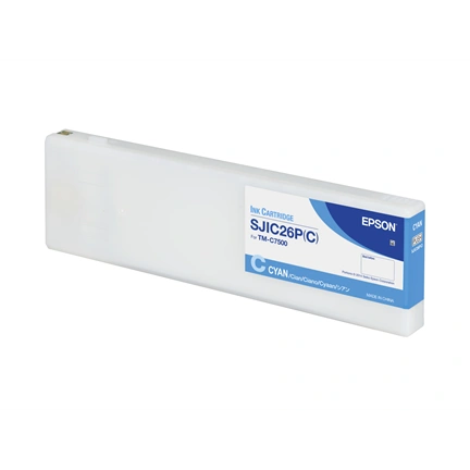 Patron Epson SJIC26P(K) for COLORWORKS C7500 (kék)