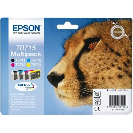 Patron Epson T0715 Multipack C/M/Y 8ml (C13T07154010)