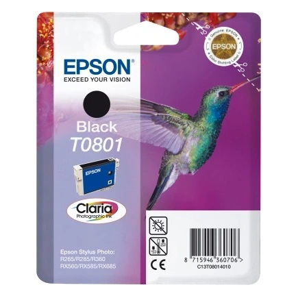Patron Epson T0801 Black 7,4ml (C13T08014010)
