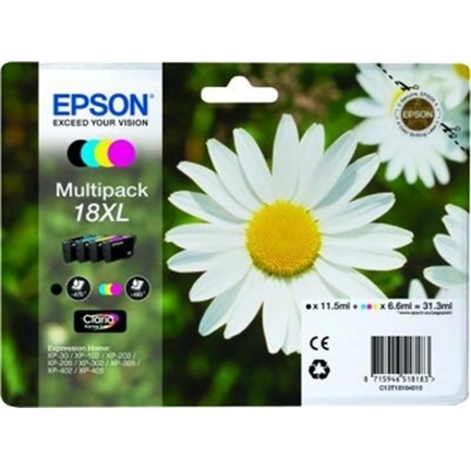Patron Epson T1816 XL Multipack Claria (C,M,Y,B)