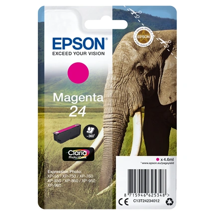 Patron Epson T2423 Magenta 4,6ml