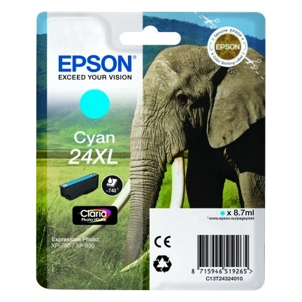 Patron Epson T2432 Cyan XL 8,7ml