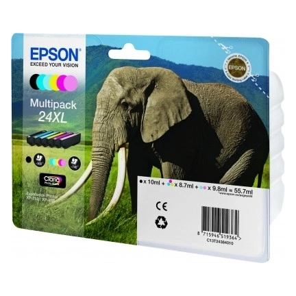 Patron Epson T2438 C/M/Y/K/LC/LM XL