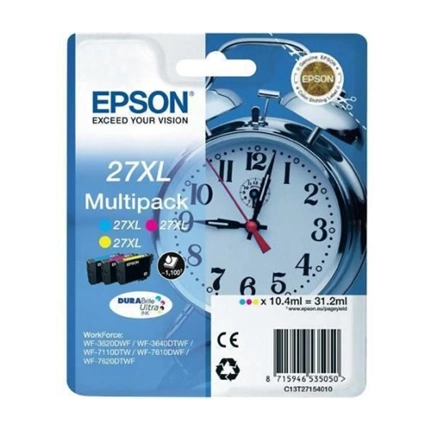 Patron Epson T2715 Alarm Clock Multipack DURABrite 3-color