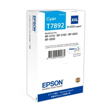 Patron Epson T7892 Cyan (C13T789240)