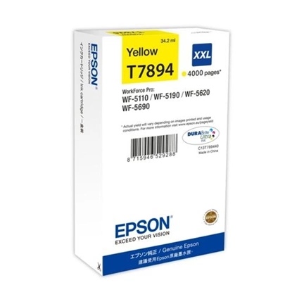 Patron Epson T7894 Yellow (C13T789440)