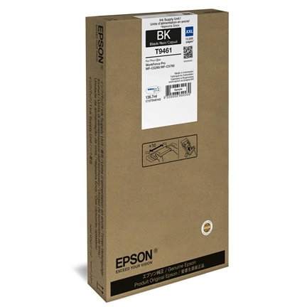 Patron Epson T9461 XXL Fekete (136,7ml, 10000 oldal)