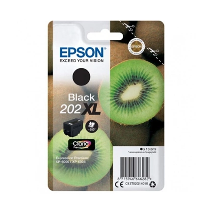 Patron Epson fekete 202XL | 13,8ml | Claria Premium