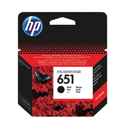 Patron HP No 651 fekete tintapatron Ink Advantage