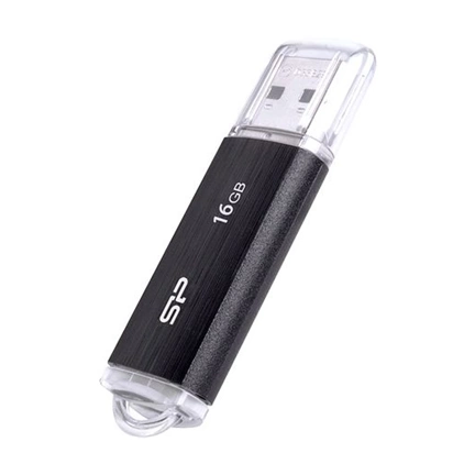 Pendrive 16GB Silicon Power Ultima U02 Black USB2.0