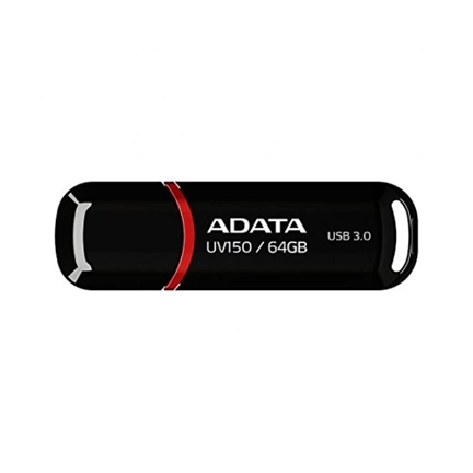 Pendrive 64GB Adata AUV150-64G-RBK Fekete