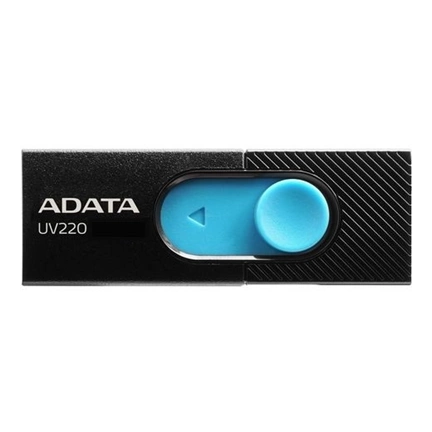 Pendrive 64GB Adata UV220 Fekete-kék