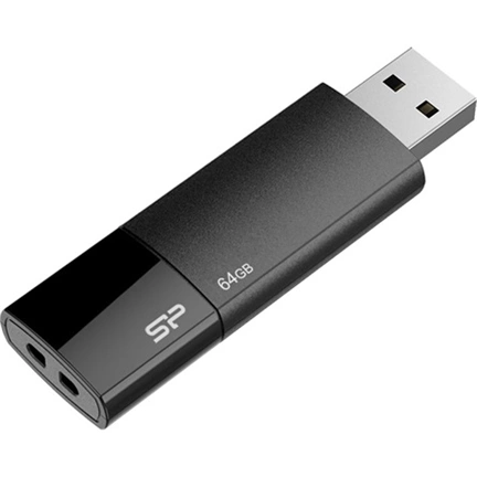 Pendrive 64GB Silicon Power Ultima U05 Classic Black USB2.0