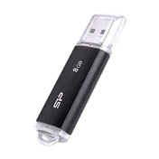 Pendrive 8GB Silicon Power Ultima U02 Black USB2.0