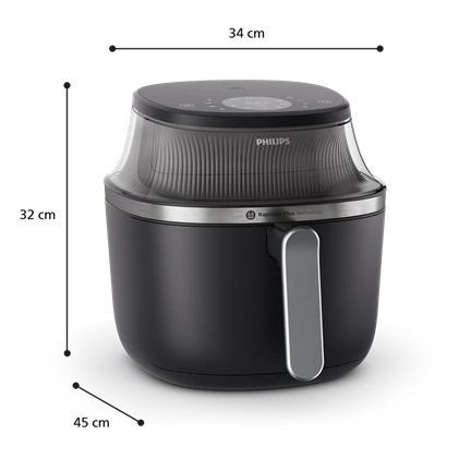 Philips Airfryer 3000 XXL NA341/00 forrőlevegős sütő