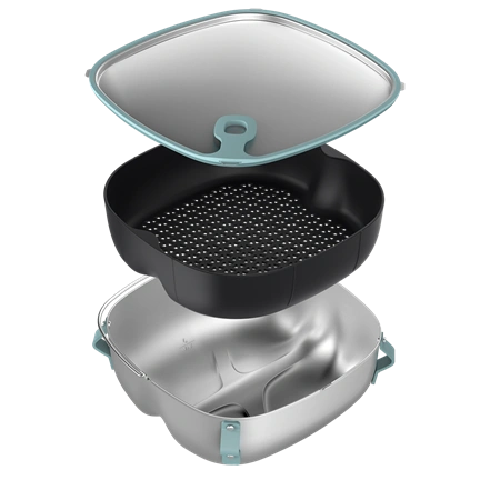 Philips Airfryer XXL HD9960/00 2-az-1-ben pároló és wok kiegészítő