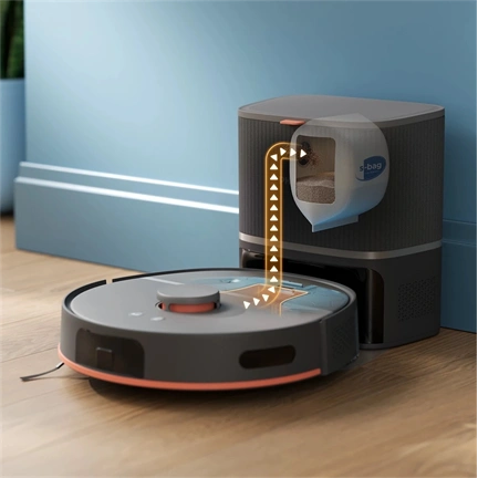 Philips HomeRun 5000 Aqua XU5100/10 robotporszívó és -felmosó, dokkoló- és ürítőállomással