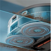 Philips HomeRun 5000 Aqua XU5100/10 robotporszívó és -felmosó, dokkoló- és ürítőállomással