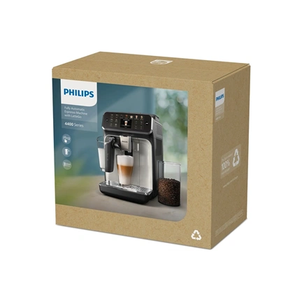 Philips Series 4400 LatteGo EP4446/70 automata kávégép LatteGo tejhabosítóval