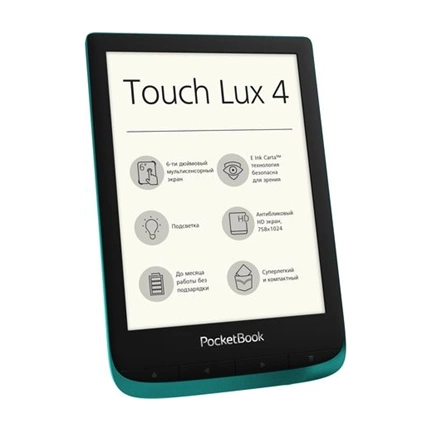 PocketBook Touch Lux 4 Emerald incl. Bag