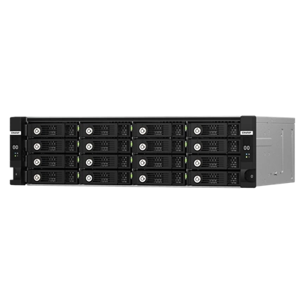 QNAP TL-R1620Sdc Dual-controlleres SAS 12Gb/s bővítőegység vállalkozások számára