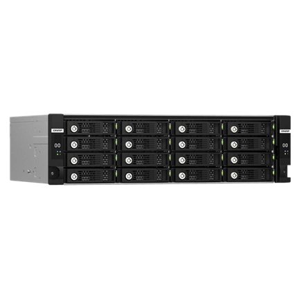QNAP TL-R1620Sdc Dual-controlleres SAS 12Gb/s bővítőegység vállalkozások számára