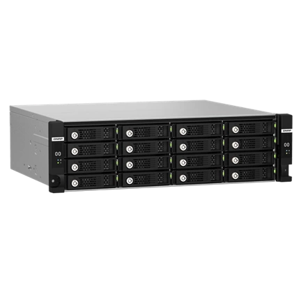 QNAP TL-R1620Sdc Dual-controlleres SAS 12Gb/s bővítőegység vállalkozások számára