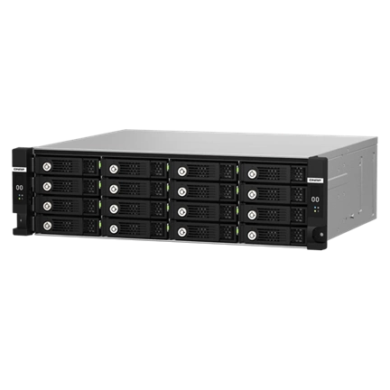 QNAP TL-R1620Sdc Dual-controlleres SAS 12Gb/s bővítőegység vállalkozások számára