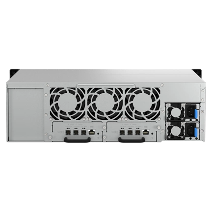 QNAP TL-R1620Sdc Dual-controlleres SAS 12Gb/s bővítőegység vállalkozások számára